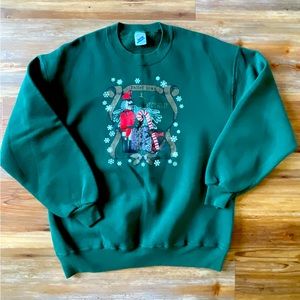 Balletcore 🩰 Vintage Nutcracker Ballet Iowa Christmas Sweatshirt Size Large